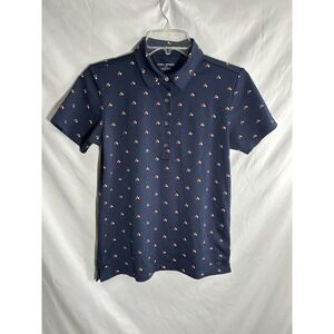 Tory Sport Tory Burch Navy Blue Polo Women's XS